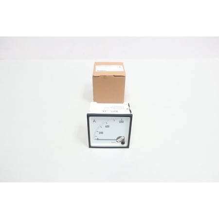 Tyco 0-600A Amp Ammeter E244-02AG-LSSJ-C7